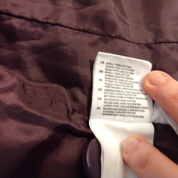 Plum Corduroy Blazer - Picture 10 of 10